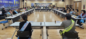 김천시 율곡동, 단체장들과 전입 독려 가두 캠페인 실시