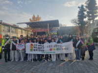 오천초등학교, 어린이 등굣길 교통안전 캠페인