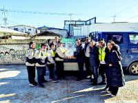 포항남부경찰서 시민경찰연합회, 떡국 키트 전달