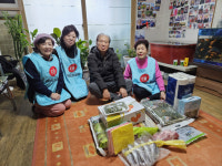 아이코리아 구미시지부, 원평동 독거노인에 설 제수물품 전달