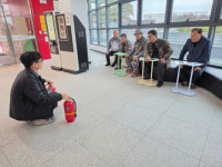 김천시시설관리공단, 감문국이야기나라 자체소방훈련 실시