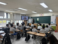 하양 무학중학교, 질문하는 학교대표 공개수업 운영