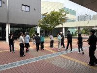 김천시립율곡도서관 소방훈련