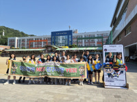구미경찰서, 도량초등학교에서 등굣길 사이버폭력 예방 캠페인 실시