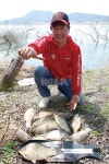 낚시춘추, 경북_위천 팔등리-수몰나무 사이로산란 월척 캐내다