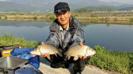 낚시춘추, 르포-4짜터로 거듭난 돌붕어의 고향 산청 양천강의 4대 보 답사