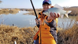  낚시춘추, 전남_나주 삼포천 장동리 둠벙 바람만 멈추어다오