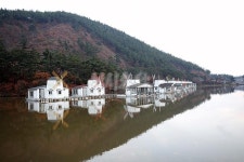충남 서산 덕송낚시터_풍차 수상좌대에서 하룻밤