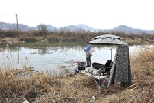 전남 고흥 죽암수로_ 겨울붕어 온천이 여기구나