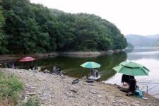 [충남 공주 우목낚시터] 피서낚시터로 추천 계곡지 떡붕어 손맛 서늘