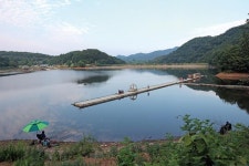 [충남 공주 우목낚시터] 피서낚시터로 추천 계곡지 떡붕어 손맛 서늘