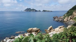 [기획_섬 낚시여행 가이드] 보령 외연도_민박의 섬에서 즐기는 등산과 낚시_마을 앞 방파제만 나가도 감성돔이