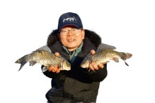 [현장기] 완주 소양천의 월척 매뉴얼_옥수수로 치어 성화 뜸한 새벽 노려라