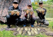 [강력추천] 안동 사곡지의 괴력_하룻밤 새 4짜만 네 마리, 마릿수 월척은 덤