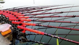 [강력추천] 광주 황룡강 송산유원지_배수기엔 역시 강, 얼레붕어낚시 카페 정출에 4짜 속출