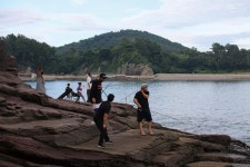 [바캉스낚시터] 이곳이 낚캠성지_삼천포 신향마을과 남일대해수욕장