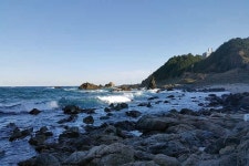 [화제의 현장] 울진 죽변등대공원에서_농어루어에 감성돔이 쏟아진다