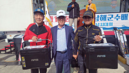 [대회] 제15회 보물섬남해군수배 아피스컵 전국바다낚시대회_10월 22일 남해 미조 일원 226명 참가, 2.31kg 기록한 김재완·김종환 조 우승