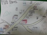 청소년이 그린 운림ㆍ학운동 마을지도 공공기관 배부