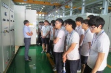 산단공, 전자정보고 학생대상 취업탐색 행복기업 탐방