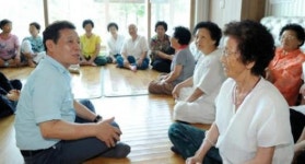 휴가 중 윤장현 시장, 폭염 점검