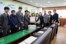 동신고, 점자라벨도서 만들어 세광학교에 기증