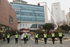 광주남부소방서, 경찰과 일상재난 대비 훈련