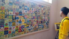 광주 산정중 자발적 세월호 추모행사 SNS 화제