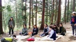 편백숲에서 태교하세요