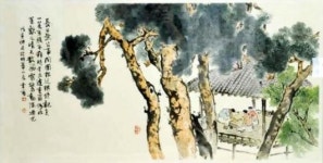 먹에 스며든 색채의 향기  금봉미술관 박행보 채묵화展