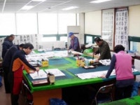 목포 만호동 주민사랑방 서예교실 화제