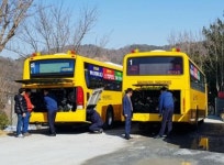 현대차, 호남지역 5개  대학교 셔틀버스 안전 점검