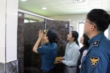 나주경찰, 공중화장실 불법촬영카메라 집중 점검