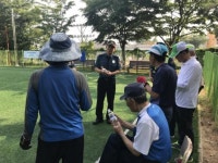 나주 금성지구대?나주농협, 무더위에 지친 주민들에게 생수 3000개 전달
