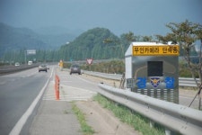 화순署, 교통사고 잦은구간 교통시설물 설치