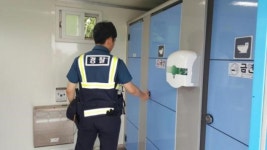 우산지구대, 피서철 여성대상 범죄 예방 순찰 활동