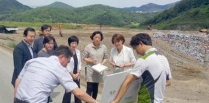 광주시의회 환경복지위 하수처리장 방문