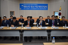 김형환 광주국세청장 평동 산단 기업인과  소통