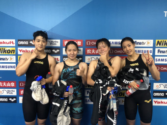 여자 계영 800m 12위… 2020도쿄올림픽 출전
