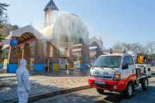 우치공원 긴급 방역