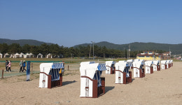 비치바스켓에서 힐링을