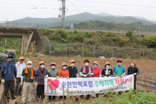 순천시 황전면 코로나19에 멈춘 수해 복구 재개