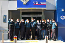 고흥경찰서, 영남파출소 개축식