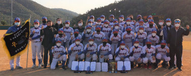 광주 충장중, 추계중학야구 우승