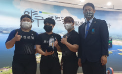 보성군청 실업역도연맹회장배 여자 중량급 단체전 우승