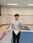전남공고 김형준, 사브르 펜싱 유소년 국가대표 선발