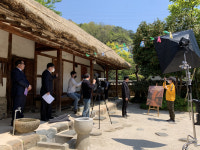 동구, 빛의 화가 오지호 공연영상 촬영