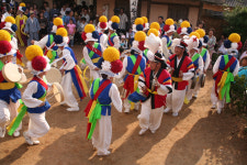 무형문화재 광산농악 청출어람 공연