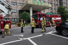 광주 남부소방, 광주대서 소방 훈련