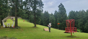 원반 던지는 디스크 골프, 영광 장암산에 등장